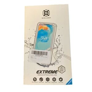 Shellbox Extreme Waterproof Fitted Case/Skin - Black Samsung Galaxy S10+